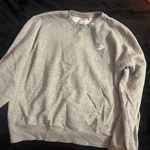 Grey Nike Crewneck